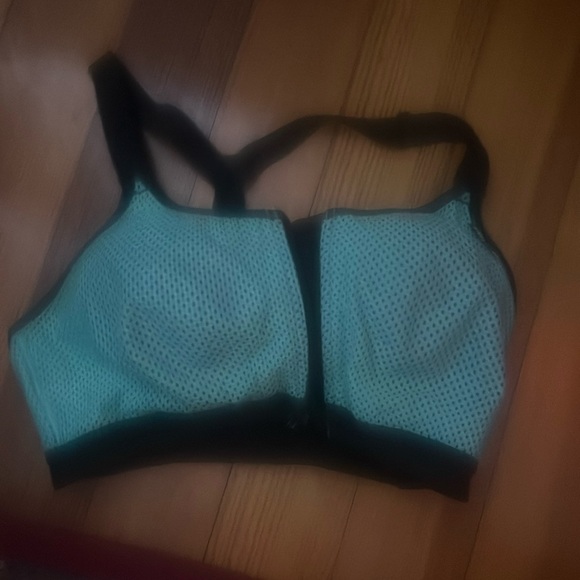 Victoria’s Secret sport mesh zipper front high support sports bra 32dd - Picture 1 of 3
